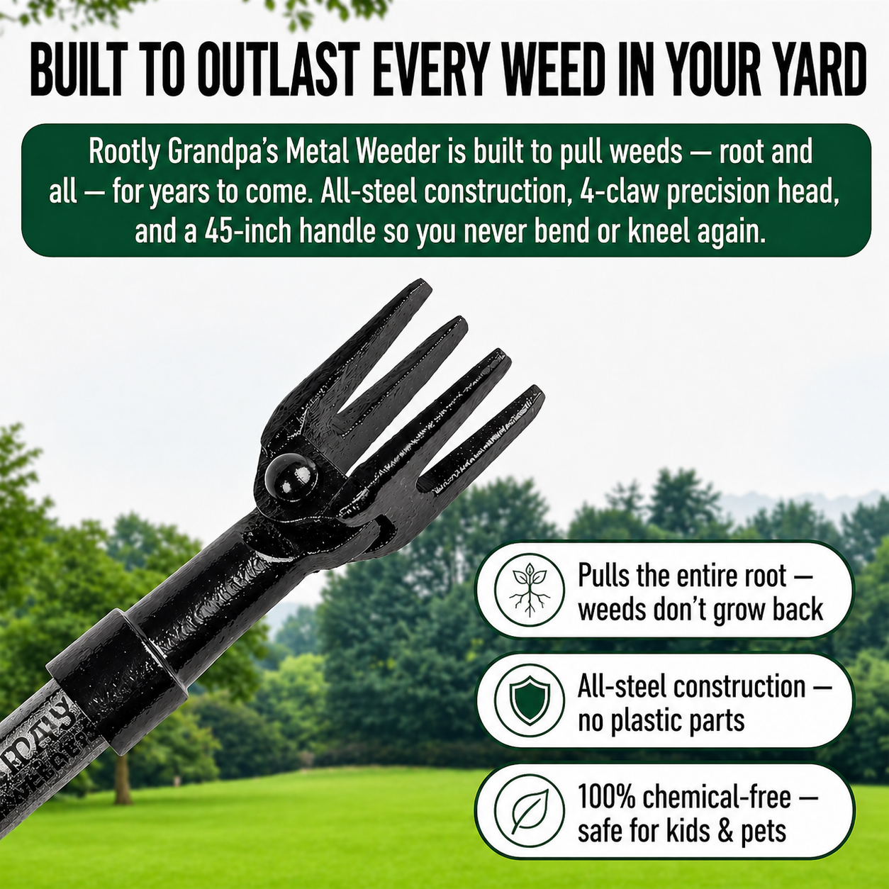Rootly - Grandpa's Metal Weeder