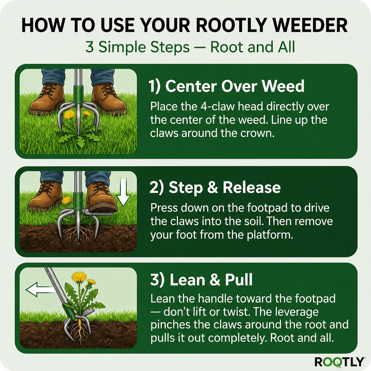 Rootly - Grandpa's Metal Weeder
